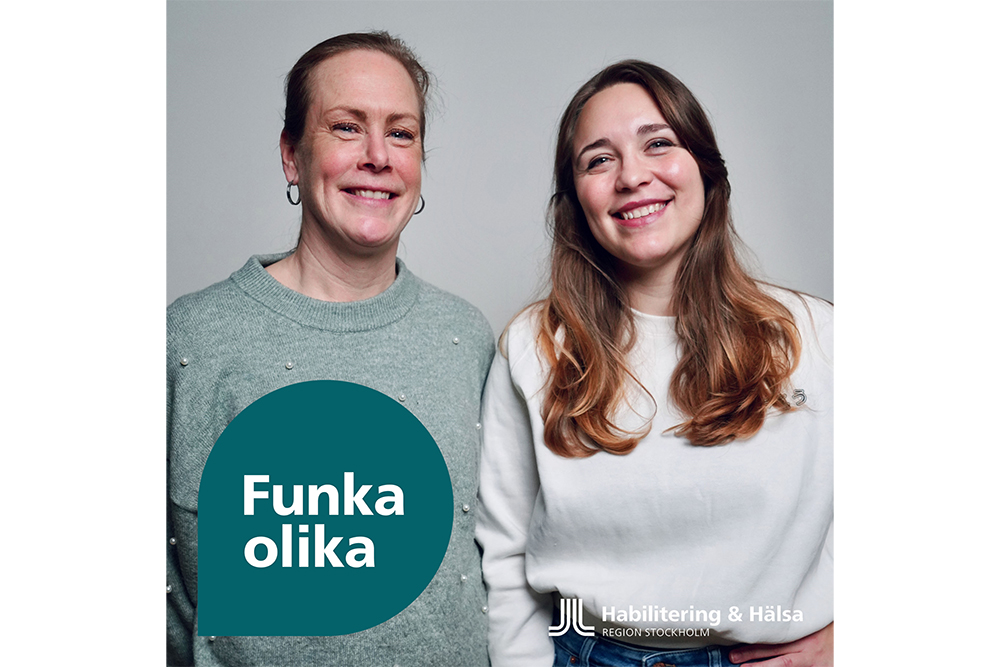 Lyssna på oss i Funka olika-podden
