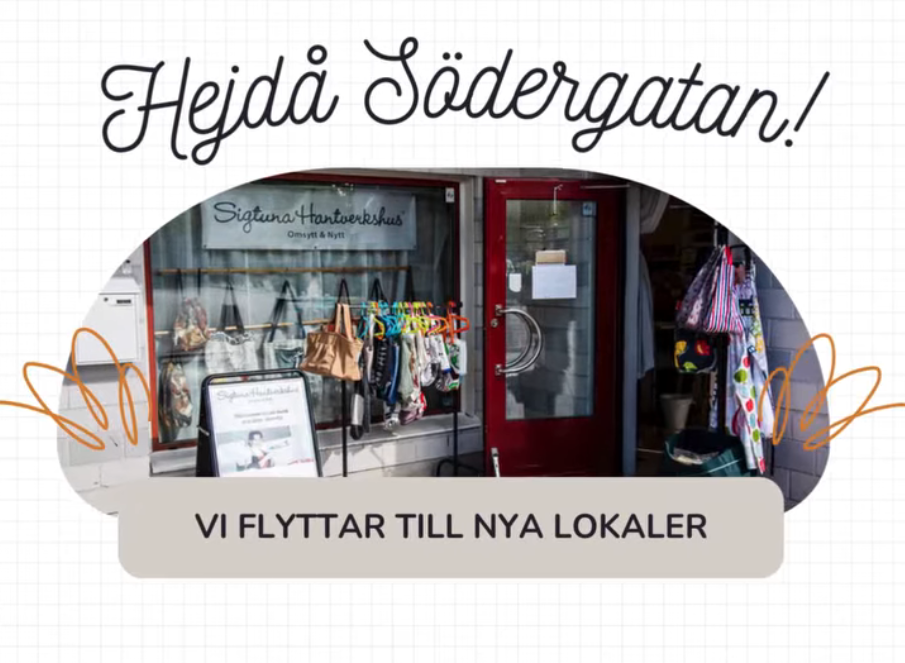 Sigtuna hantverkshus flyttar – flyttrea 13-24 januari