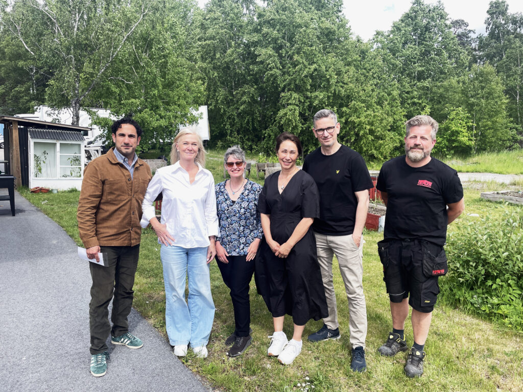 Politiker på besök på M29